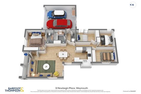 Photo of property in 11 Newbegin Place, Weymouth, Auckland, 2103