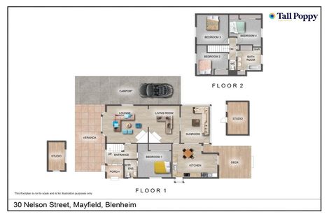 Photo of property in 30 Nelson Street, Mayfield, Blenheim, 7201