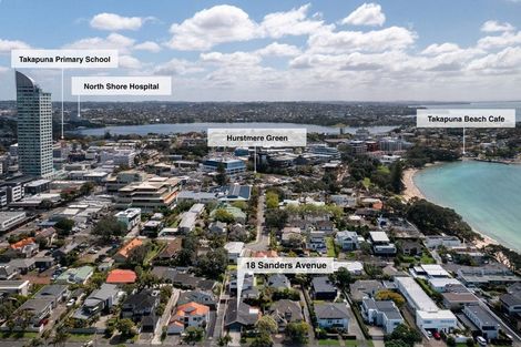 Photo of property in 18 Sanders Avenue, Takapuna, Auckland, 0622