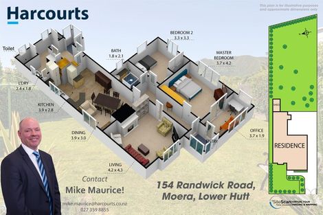 Photo of property in 154 Randwick Road, Moera, Lower Hutt, 5010