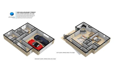 Photo of property in 42b Willoughby Street, Whitiora, Hamilton, 3200