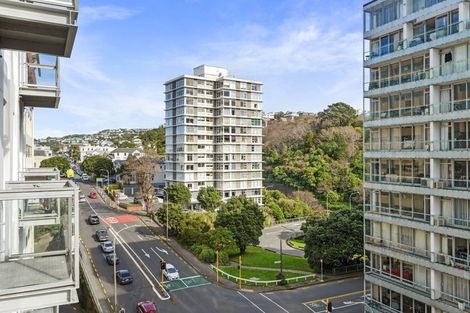 Photo of property in Terrace Heights Apartments, 8c/163 The Terrace, Wellington Central, Wellington, 6011