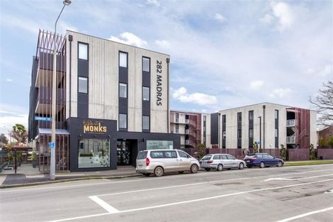 Photo of property in Leicester Executive Apartments, 102/282 Madras Street, Christchurch Central, Christchurch, 8011