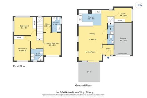 Photo of property in 14b Notre Dame Way, Albany, Auckland, 0632