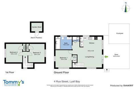 Photo of property in 6 Rua Street, Lyall Bay, Wellington, 6022