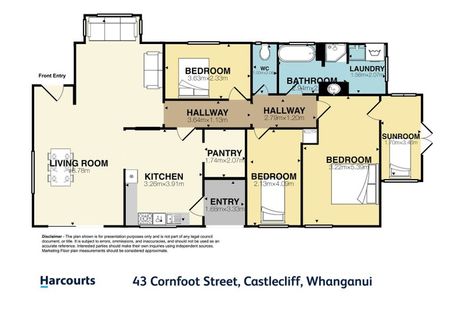 Photo of property in 43 Cornfoot Street, Castlecliff, Whanganui, 4501