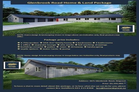 Photo of property in 367c Glenbrook Road, Kingseat, 2679