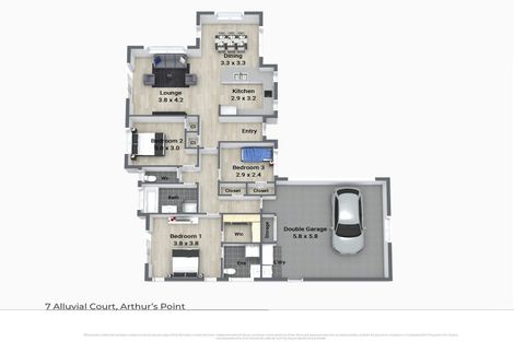 Photo of property in 7 Alluvial Court, Arthurs Point, Queenstown, 9371