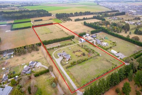 Photo of property in 345 Springston Rolleston Road, Rolleston, Christchurch, 7674