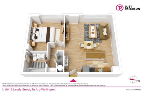 Photo of property in Hannahs Warehouse, 18/13 Leeds Street, Te Aro, Wellington, 6011