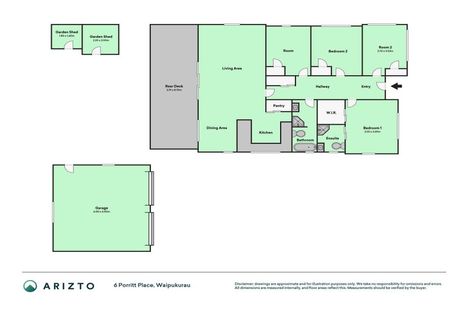 Photo of property in 6 Porritt Place, Waipukurau, 4200