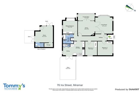 Photo of property in 76 Ira Street, Miramar, Wellington, 6022