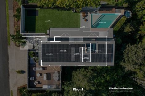 Photo of property in 6 Island Bay Road, Beach Haven, Auckland, 0626