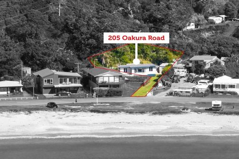 Photo of property in 205 Oakura Road, Oakura, Hikurangi, 0184