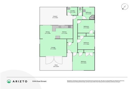 Photo of property in 64a Kea Street, Selwyn Heights, Rotorua, 3015