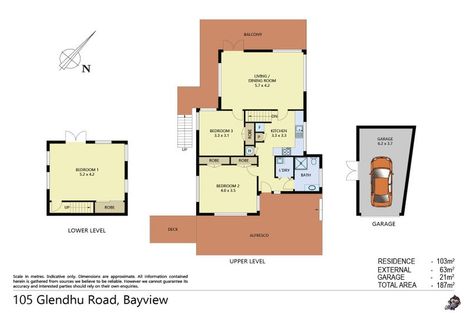 Photo of property in 105 Glendhu Road, Bayview, Auckland, 0629