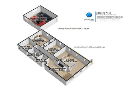 Photo of property in 3 Joanna Place, Deanwell, Hamilton, 3206