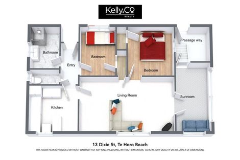 Photo of property in 13 Dixie Street, Te Horo Beach, Otaki, 5581