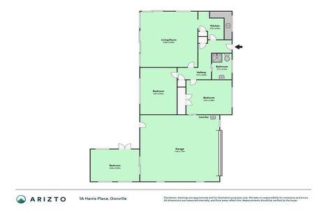 Photo of property in 1a Harris Place, Gonville, Whanganui, 4501