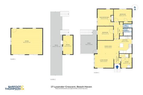 Photo of property in 17 Lysander Crescent, Beach Haven, Auckland, 0626