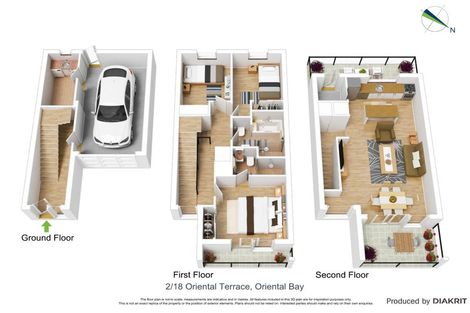 Photo of property in 2/18 Oriental Terrace, Oriental Bay, Wellington, 6011