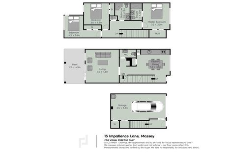 Photo of property in 13 Impatiens Lane, Massey, Auckland, 0614