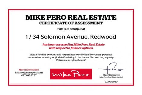 Photo of property in 1/34 Solomon Avenue, Redwood, Christchurch, 8051