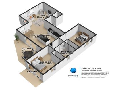 Photo of property in 7/20 Tisdall Street, Hamilton Central, Hamilton, 3204