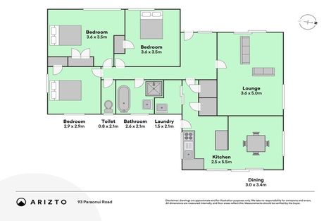 Photo of property in 93 Paraonui Road, Tokoroa, 3420