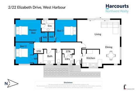 Photo of property in 2/22 Elizabeth Drive, West Harbour, Auckland, 0618