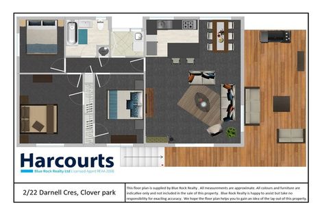 Photo of property in 2/22 Darnell Crescent, Clover Park, Auckland, 2019