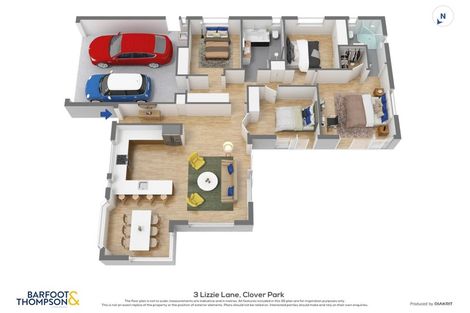 Photo of property in 3 Lizzie Lane, Clover Park, Auckland, 2019