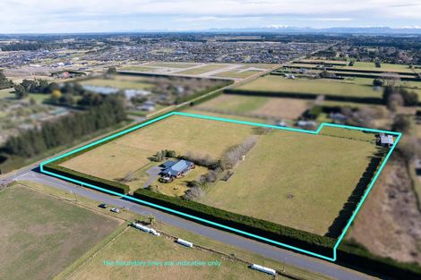 Photo of property in 9 Adams Road, West Melton, Christchurch, 7676
