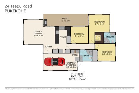 Photo of property in 24 Taepu Road, Pukekohe, 2120