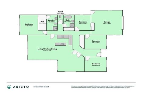 Photo of property in 32 Cadman Street, Cheviot, 7310