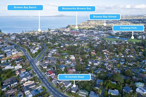 Photo of property in 70 Carlisle Road, Browns Bay, Auckland, 0632