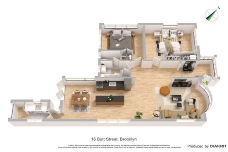 Photo of property in 16 Butt Street, Brooklyn, Wellington, 6021