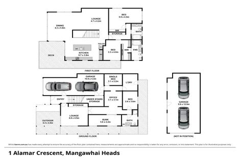 Photo of property in 1 Alamar Crescent, Mangawhai Heads, Mangawhai, 0505
