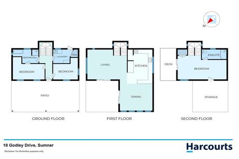 Photo of property in 18 Godley Drive, Scarborough, Christchurch, 8081