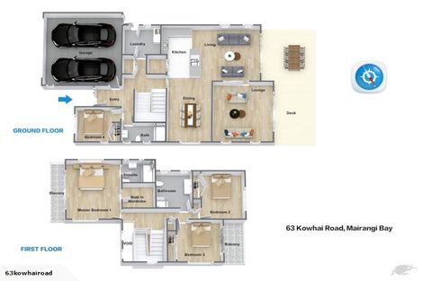 Photo of property in 63 Kowhai Road, Mairangi Bay, Auckland, 0630