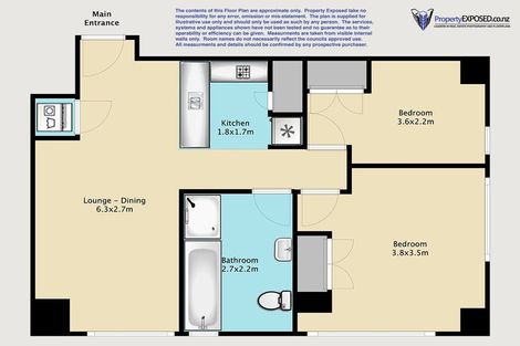 Photo of property in The Metropolis Apartments, 2914/1 Courthouse Lane, Auckland Central, Auckland, 1010