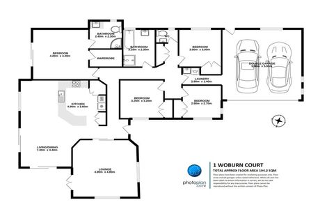 Photo of property in 1 Woburn Court, Rototuna North, Hamilton, 3210