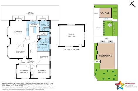 Photo of property in 32 Birdwood Road, Waterloo, Lower Hutt, 5011