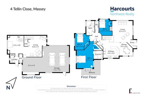 Photo of property in 4 Tellin Close, Massey, Auckland, 0614