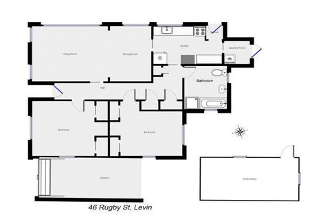 Photo of property in 46 Rugby Street, Levin, 5510