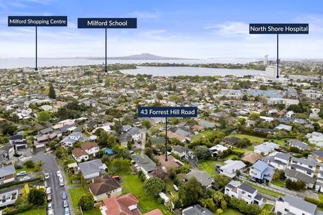 Photo of property in 43 Forrest Hill Road, Milford, Auckland, 0620