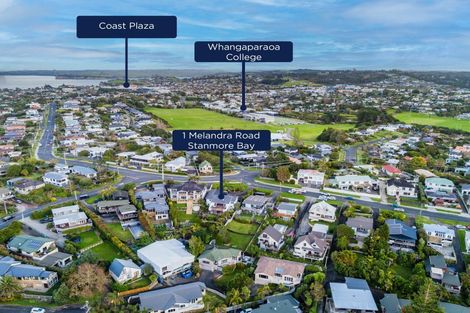 Photo of property in 1 Melandra Road, Stanmore Bay, Whangaparaoa, 0932