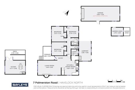 Photo of property in 7 Palmerston Road, Havelock North, 4130