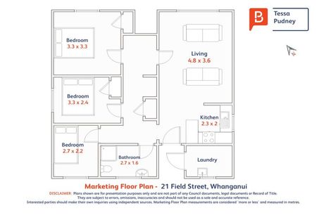 Photo of property in 21 Field Street, Aramoho, Whanganui, 4500