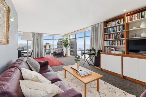Photo of property in Jellicoe Towers, 191 The Terrace, Wellington Central, Wellington, 6011